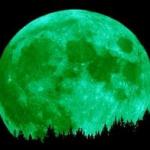 Green moon