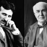 Tesla versus Edison meme