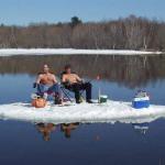 redneck ice fishing