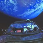 Tesla space car