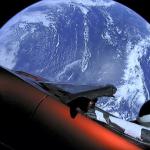 Tesla in space