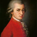 Mozart | WHY DID MOZART SELL HIS CHICKENS? BECAUSE THEY KEPT SAYING “BACH BACH”! | image tagged in mozart | made w/ Imgflip meme maker