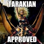 Elon's ride | TARAKIAN; APPROVED | image tagged in heavy metal beast rider chick | made w/ Imgflip meme maker