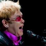 Elton John singing