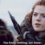 game of thrones you know nothing jon snow