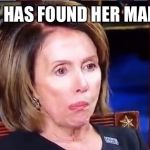 Pelosi finds her marbles  | NANCY HAS FOUND HER MARBLES. | image tagged in pelosi teeth,nancy pelosi | made w/ Imgflip meme maker