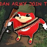 Ugandan knuckles  | UGANDAN ARMY JOIN TODAY! | image tagged in ugandan knuckles | made w/ Imgflip meme maker