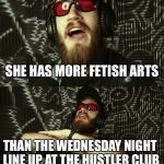 ..... Do I actually have a soul? | ABOUT TRACER; SHE HAS MORE FETISH ARTS; THAN THE WEDNESDAY NIGHT LINE UP AT THE HUSTLER CLUB | image tagged in pewds roast,overwatch | made w/ Imgflip meme maker