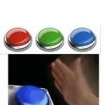 Blank Nut Button with 3 Buttons Above meme