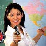 Teacher gun