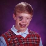 Bad Luck Brian Scarred