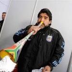 Maradona on Coca