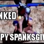 Tekken: Spanked (noticed there was not a single Tekken meme template so i made one) | SPANKED | image tagged in tekken spank,memes | made w/ Imgflip meme maker