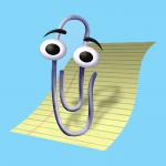word paper clip