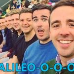 One pair of sunglasses between eight of them... :) | GALILEO-O-O-O... | image tagged in white dudes,memes,bohemian rhapsody,queen,music | made w/ Imgflip meme maker