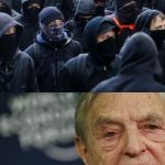 antifa soros | VIOLENTLY TRYING TO PLEASE DADDY. | image tagged in antifa soros | made w/ Imgflip meme maker