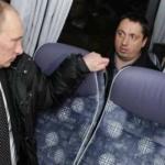 Putin on a bus