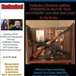 New blank Searchlight cover | Orthodox Christian militias FORMING in the US!  Find out WHERE, and what they want! by Tim Buckto; It has been FIVE YEARS since Metropolitan Paul and Archbishop Yohanna last saw freedom. Isn’t it about time someone did something? by D. M. Sivad; Why gun control will never work in the U.S., with an open border, with a “narco-terrorist” state south of the border. When you have your house blessed, by a Priest, should he also bless your firearms, as well?  Find out which Priest will, and which Priest won’t, IN THIS ISSUE! by Beth O. Ceil; by Fr. Joseph Anon | image tagged in new blank searchlight cover | made w/ Imgflip meme maker