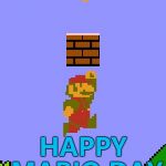 March 10 - Mar 10 - Mar10 - Mario :) | HAPPY MARIO DAY | image tagged in mario,memes,mario day,digitizer,teletext,video games | made w/ Imgflip meme maker