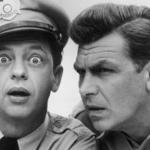 andy griffith and barney fife meme