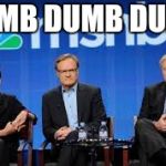 MSNBC hosts are stupid | DUMB DUMB DUMB | image tagged in msnbc hosts are stupid | made w/ Imgflip meme maker