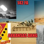 Never Surrender | 142 FA; ARKANSAS ARNG | image tagged in artillery,arkansas,national guard,war,southern pride | made w/ Imgflip meme maker