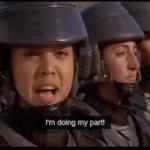 Starship Troopers doing my part