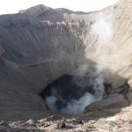 Smoking crater