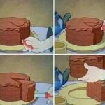cake slice meme