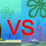 Krusty Krab vs. Chum Bucket meme