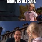 Trunchbull ... Dumb mommy | BUT DAVID HOGG SAYS BANNING GUNS WILL MAKE US ALL SAFE; "DAVID HOGG" IS A TWIT! | image tagged in trunchbull  dumb mommy,david hogg,gun control,2nd amendment,right to bear arms | made w/ Imgflip meme maker