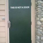 Confused Door | OK I BELIEVE YOU | image tagged in confused door | made w/ Imgflip meme maker