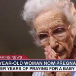 Pregnant 90 year old