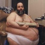Fat Guy Keyboard Warrior