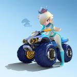 Rosalina on her bike