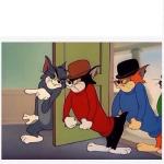 tom and jerry hired goons meme