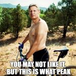 Gary Johnson Peak Performance | THIS IS THE IDEAL MALE BODY. YOU MAY NOT LIKE IT, BUT THIS IS WHAT PEAK PERFORMANCE LOOKS LIKE. | image tagged in gary johnson shirtless,gary johnson,libertarian,ideal male body,peak performance | made w/ Imgflip meme maker