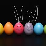 Bunny Easter eggs
