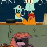 Spongebob Art Critic