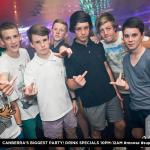 Pre-Teens Trying To Look Tough & Cool In A Nightclub