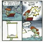 the scroll of NYEH meme