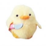 duck with knife