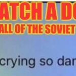 Why are you crying | WHEN  YOU WATCH A DOCUMENTARY; ON THE FALL OF THE SOVIET UNION | image tagged in why are you crying | made w/ Imgflip meme maker