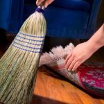 Sweep under carpet | I FEEL A; SWEEP COMING ON! | image tagged in sweep under carpet | made w/ Imgflip meme maker