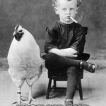 can't a child and their chicken get some peace? | AIN'T NOTHIN TO SEE HERE; JUST ME AND MY CHICKEN | image tagged in chicken and boy smoking,chicken week,chicken | made w/ Imgflip meme maker