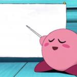 Kirby's lesson meme