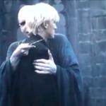 voldemort malfoy hug awkward