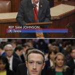 Zuckerberg Testifying