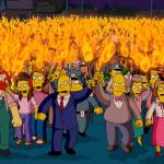 Simpson Pitchfork Mob