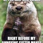 Evil Otter Meme Generator - Imgflip